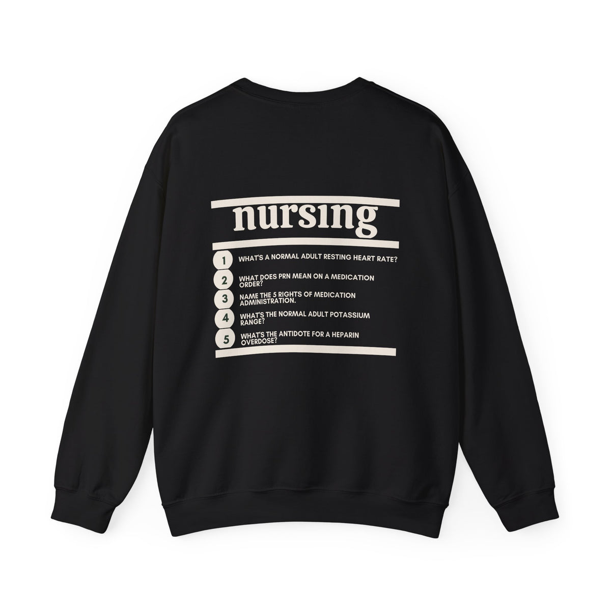Nursing Major Crewneck