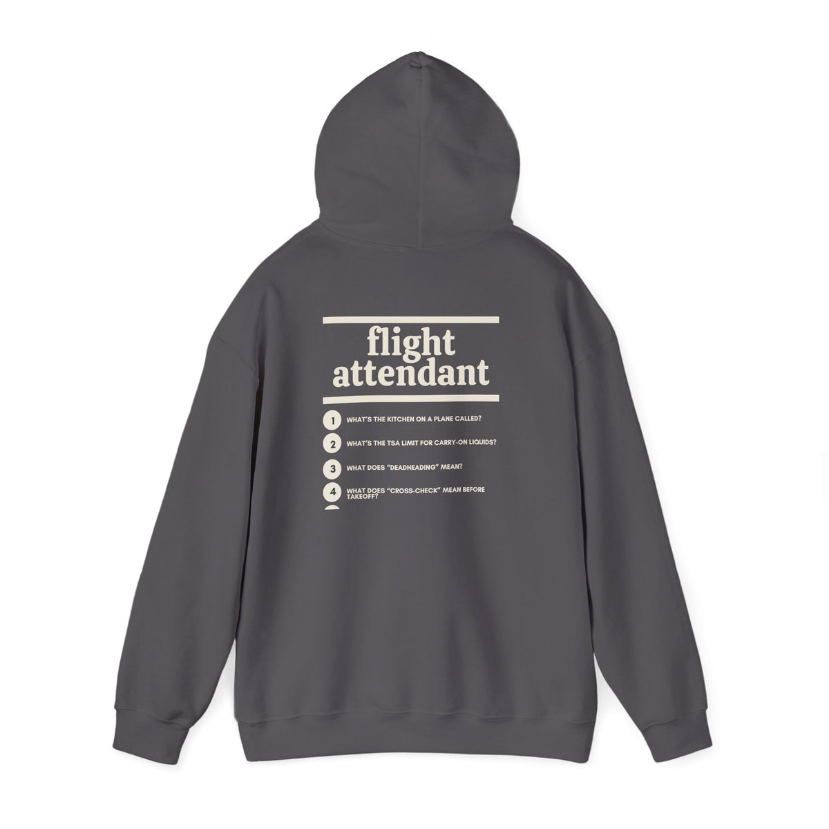 Flight Attendant Work Hoodie
