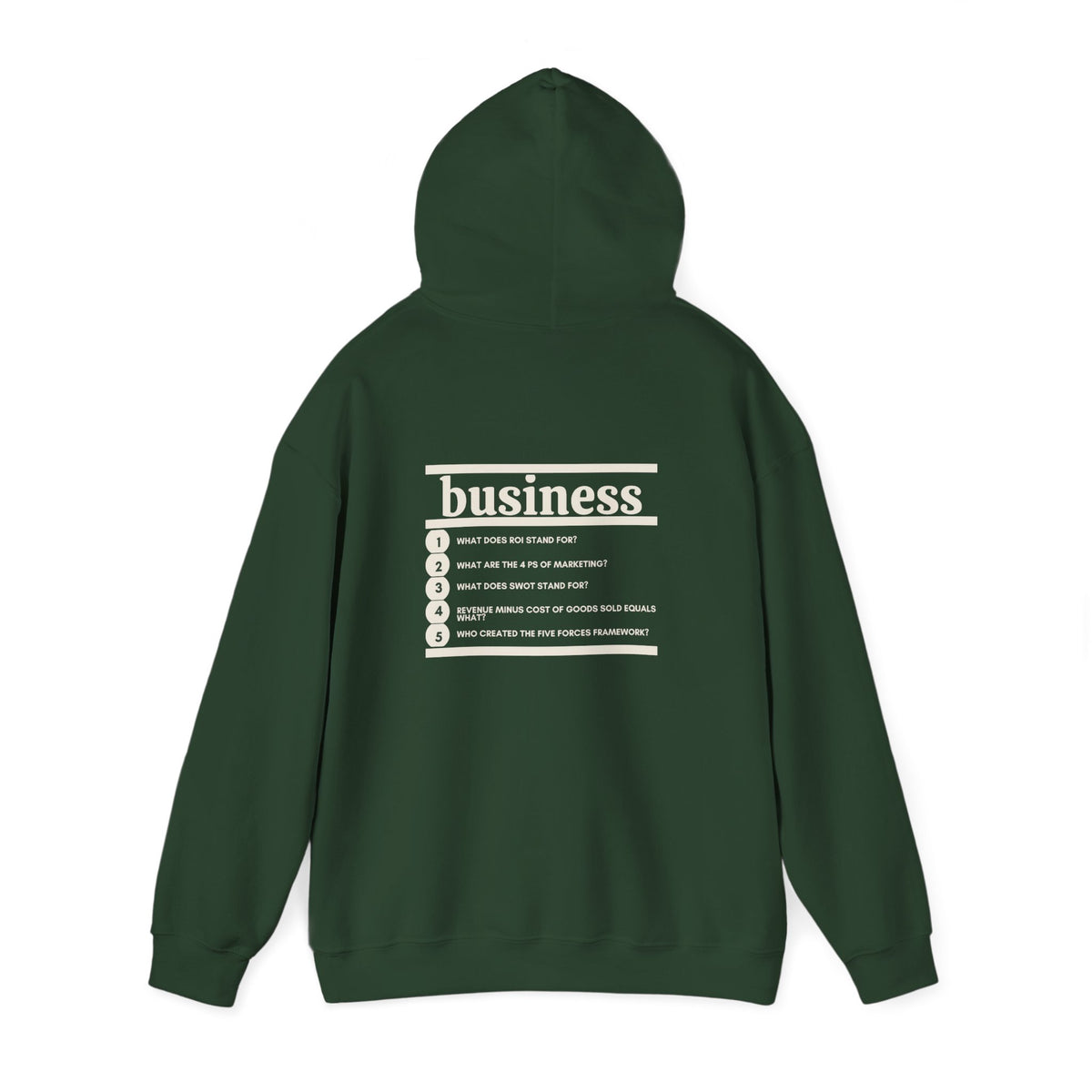 Business Major Hoodie