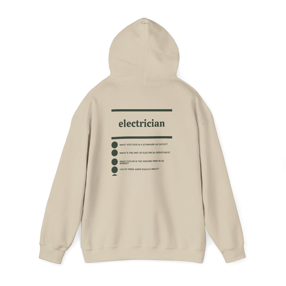 Electrician Work Hoodie