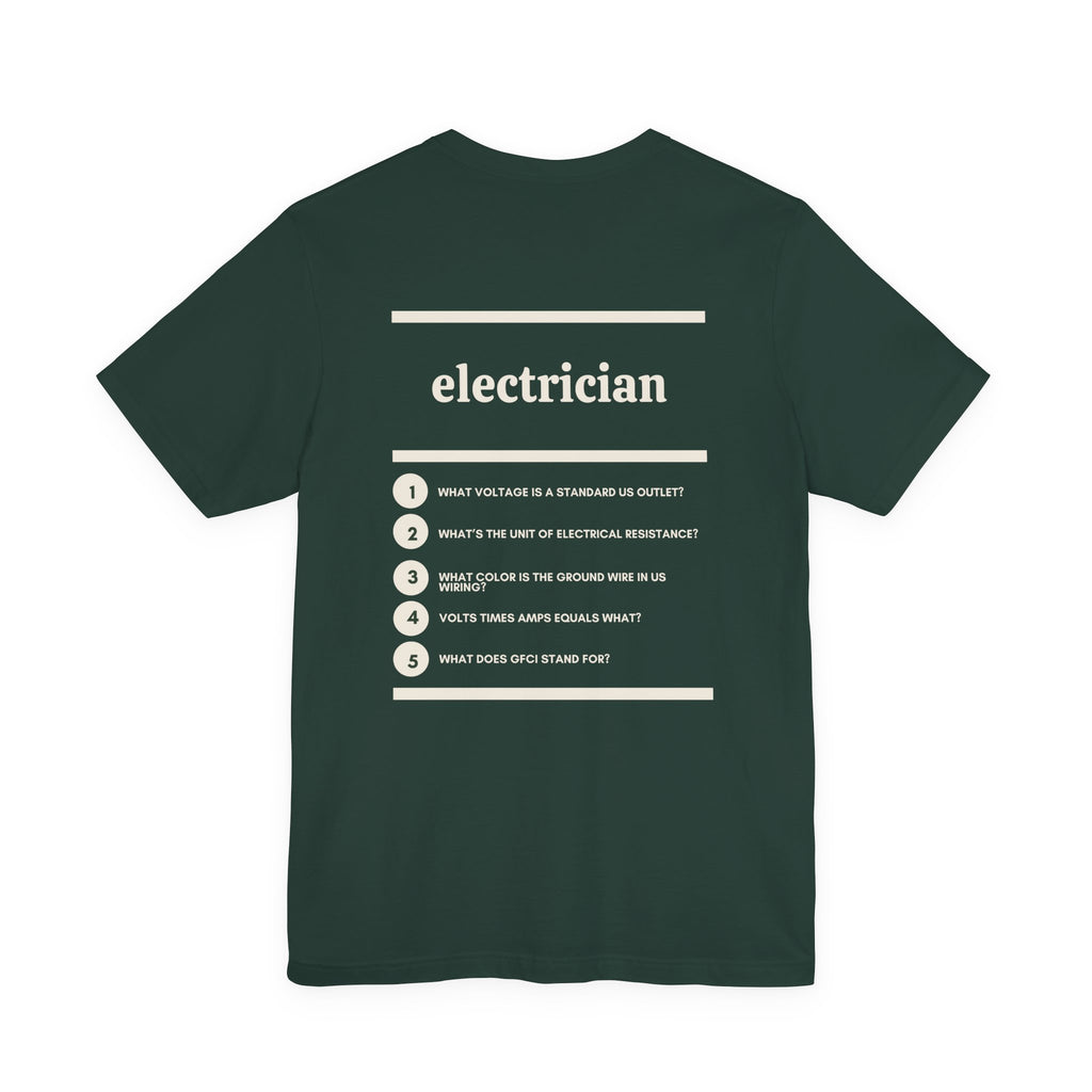 Electrician Work T-Shirt