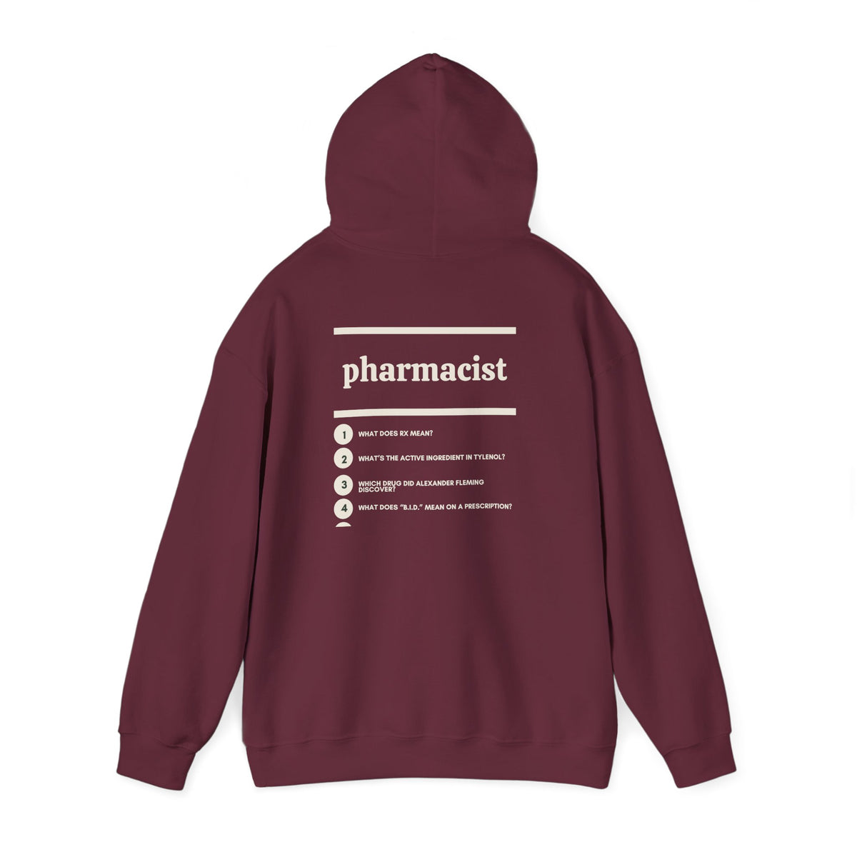 Pharmacist Work Hoodie