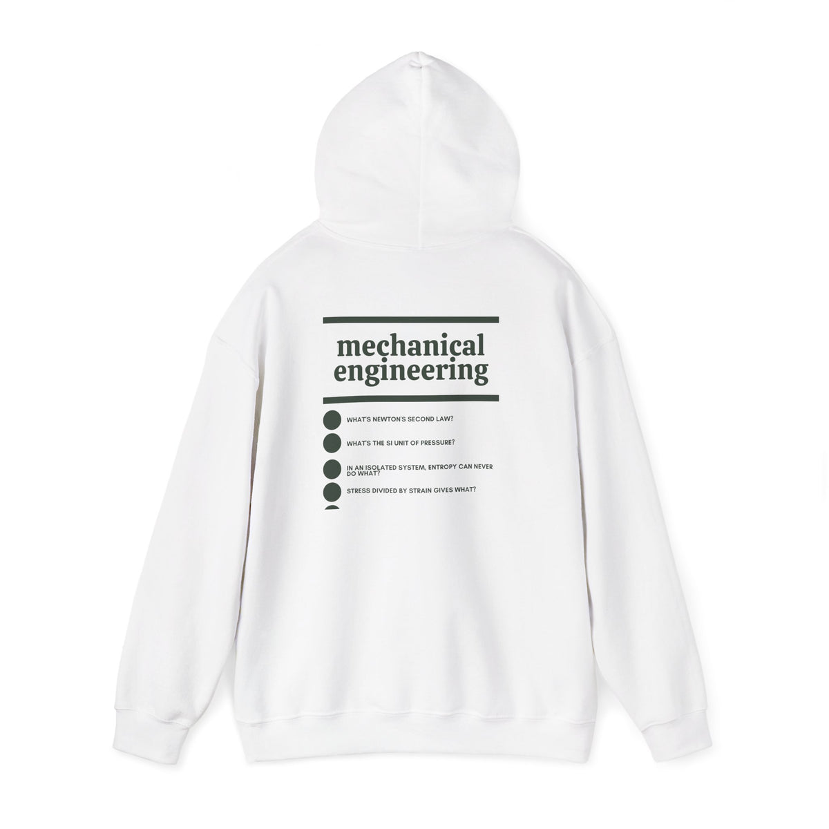 Mechanical Engineering Major Hoodie