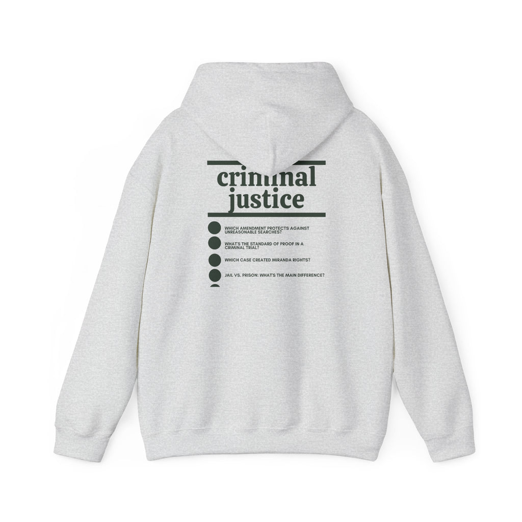 Criminal Justice Major Hoodie