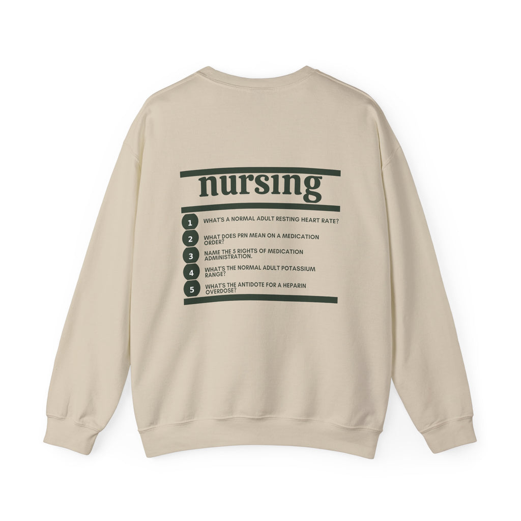 Nursing Major Crewneck