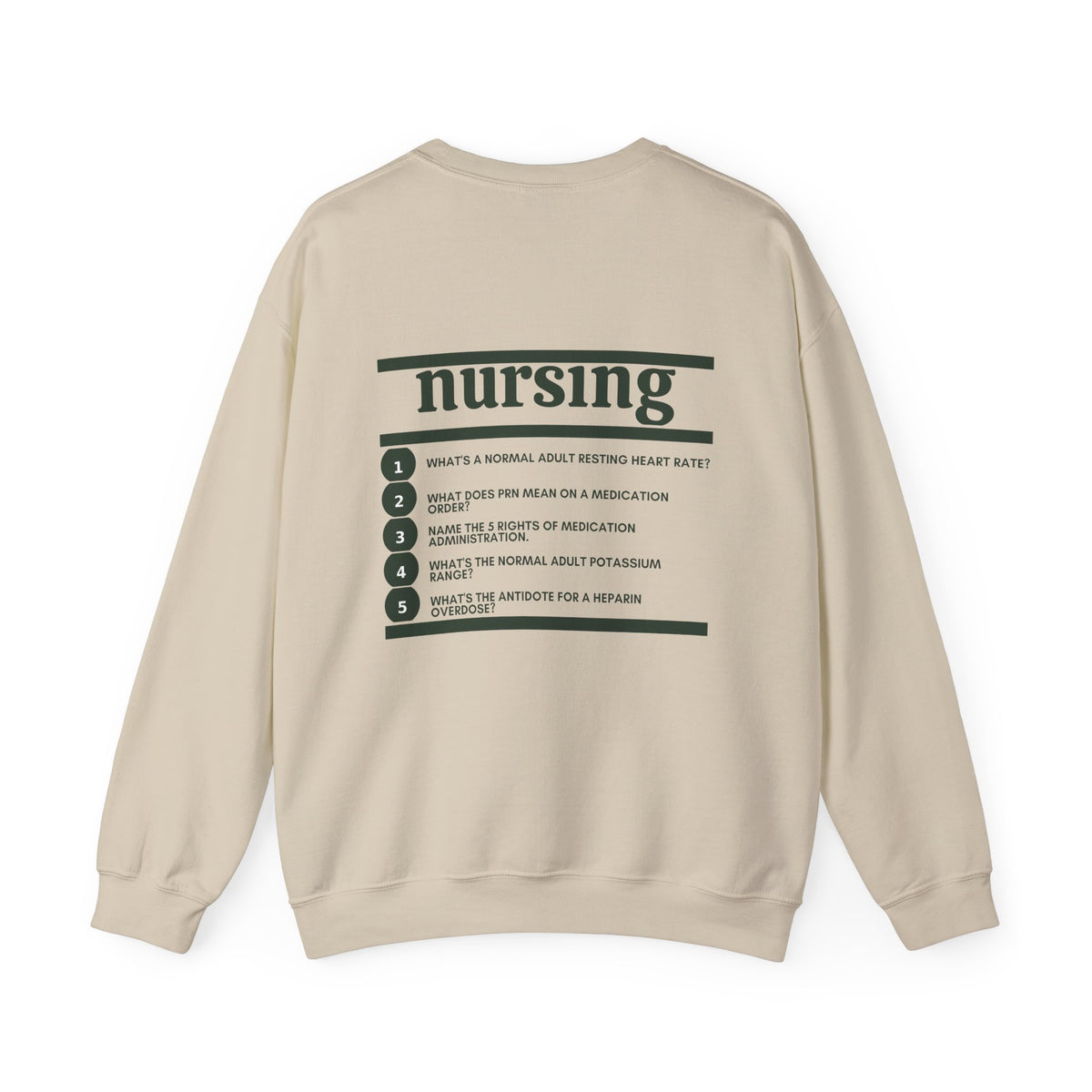 Nursing Major Crewneck