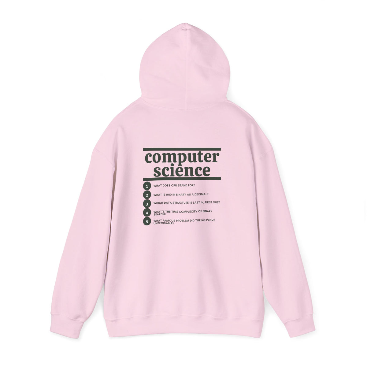 Computer Science Major Hoodie