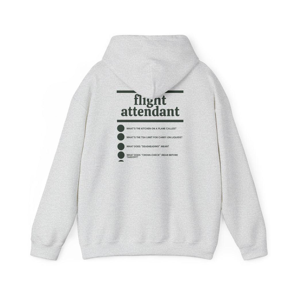Flight Attendant Work Hoodie