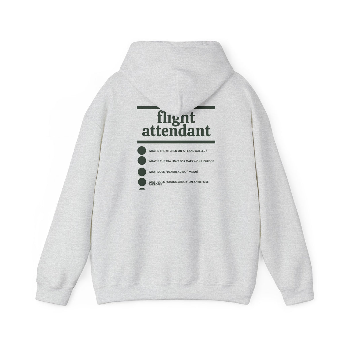 Flight Attendant Work Hoodie