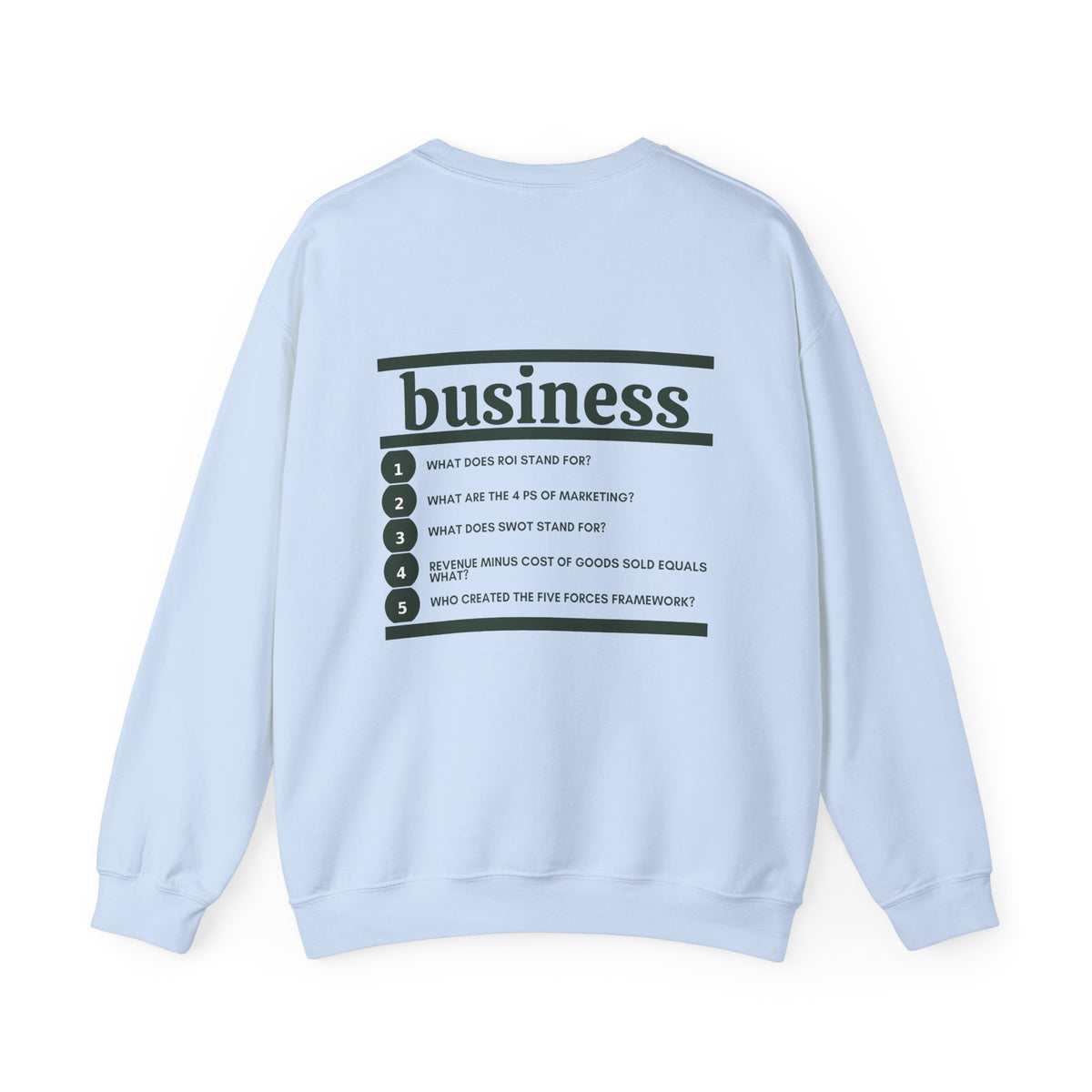 Business Major Crewneck