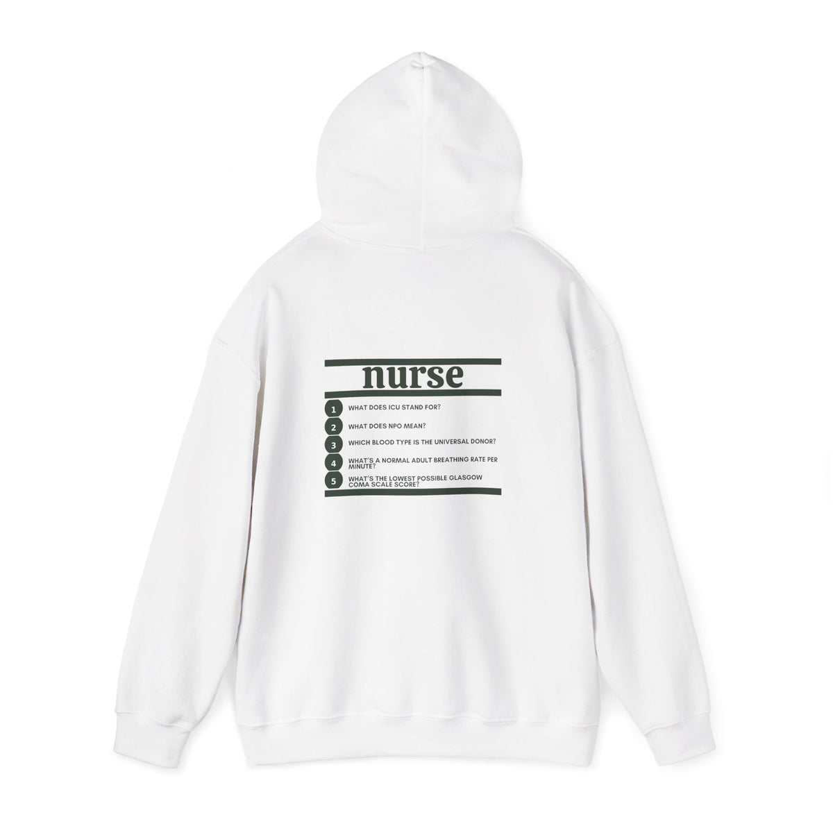 Nurse Work Hoodie