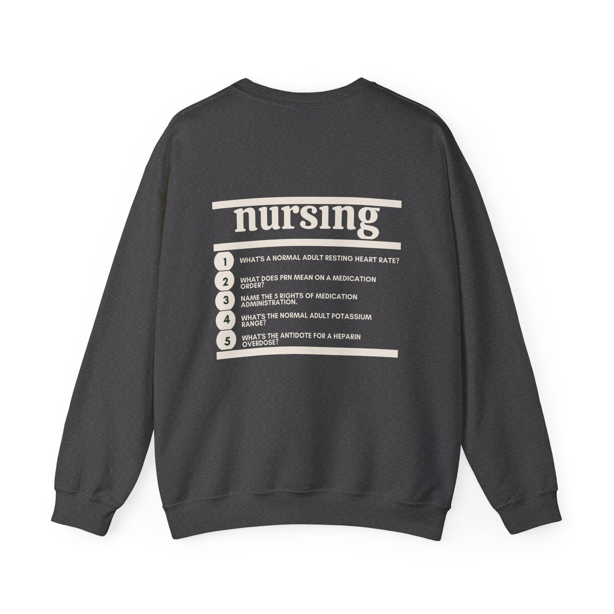 Nursing Major Crewneck