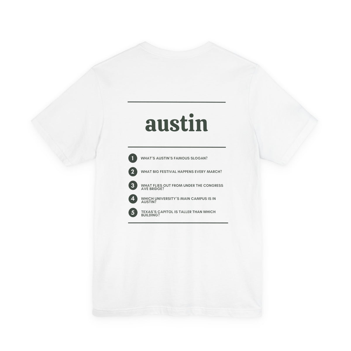 Austin Tee – Where Are You From?