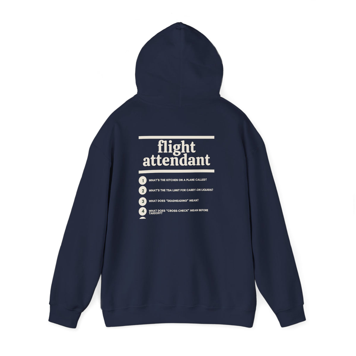 Flight Attendant Work Hoodie
