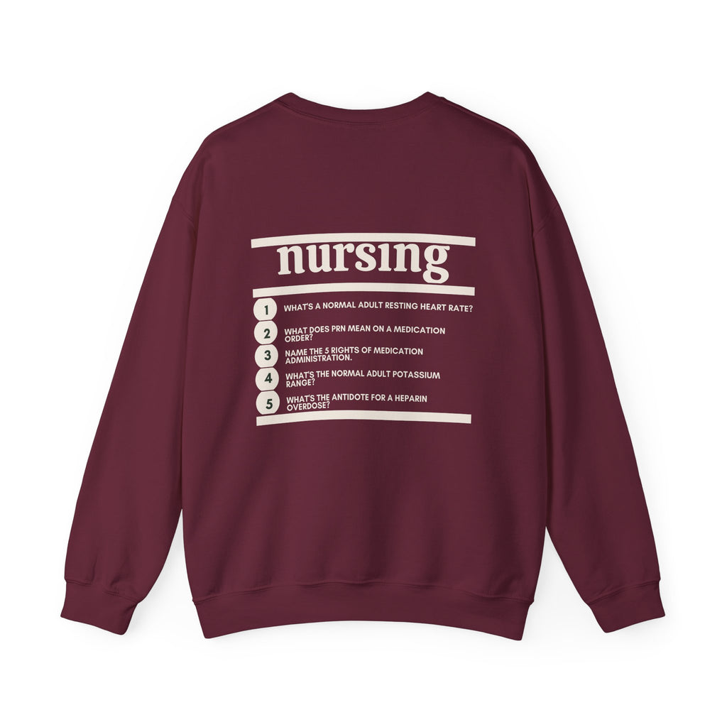Nursing Major Crewneck