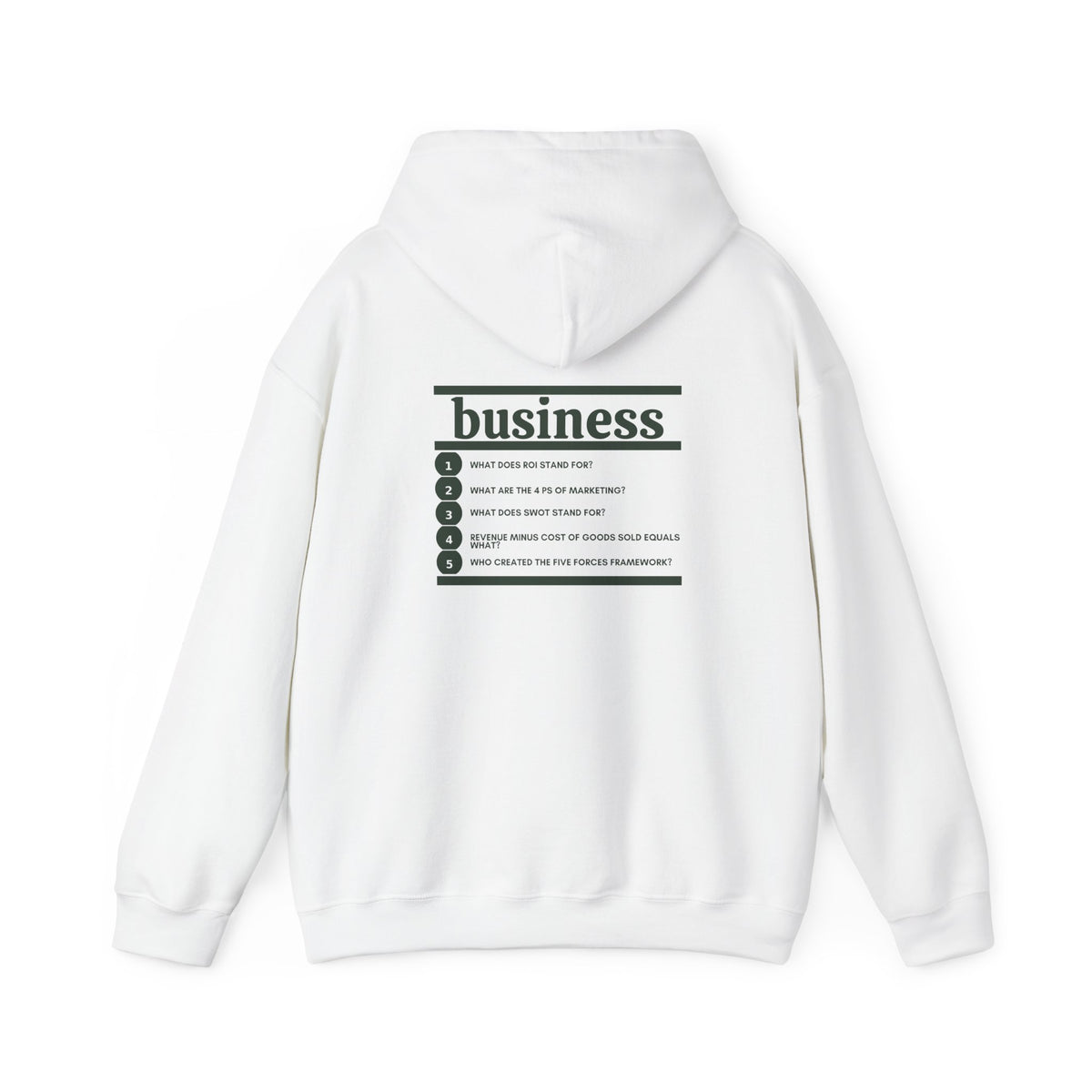 Business Major Hoodie