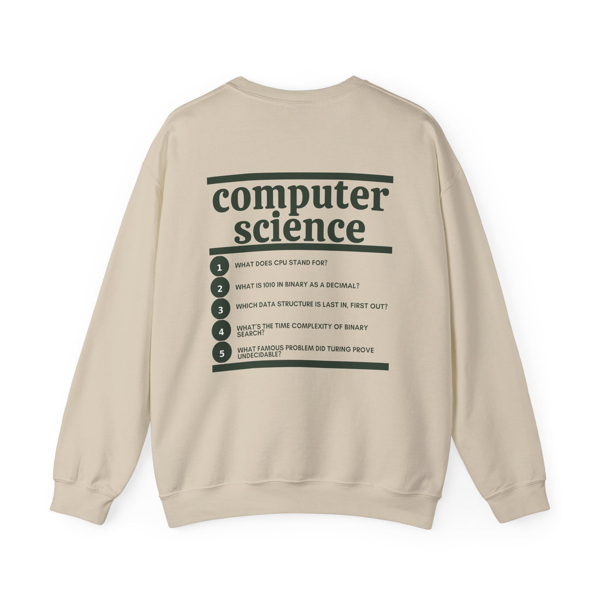 Computer Science Major Crewneck