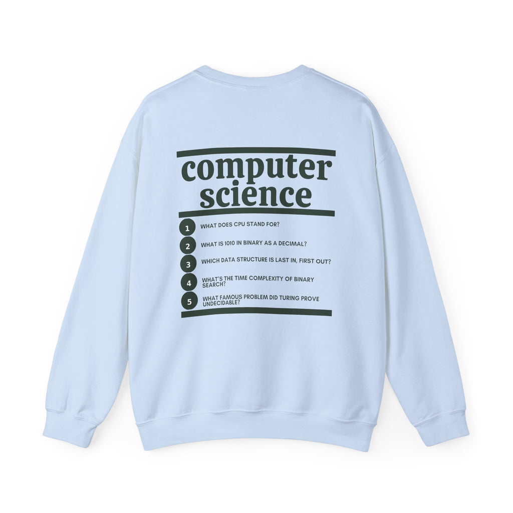 Computer Science Major Crewneck