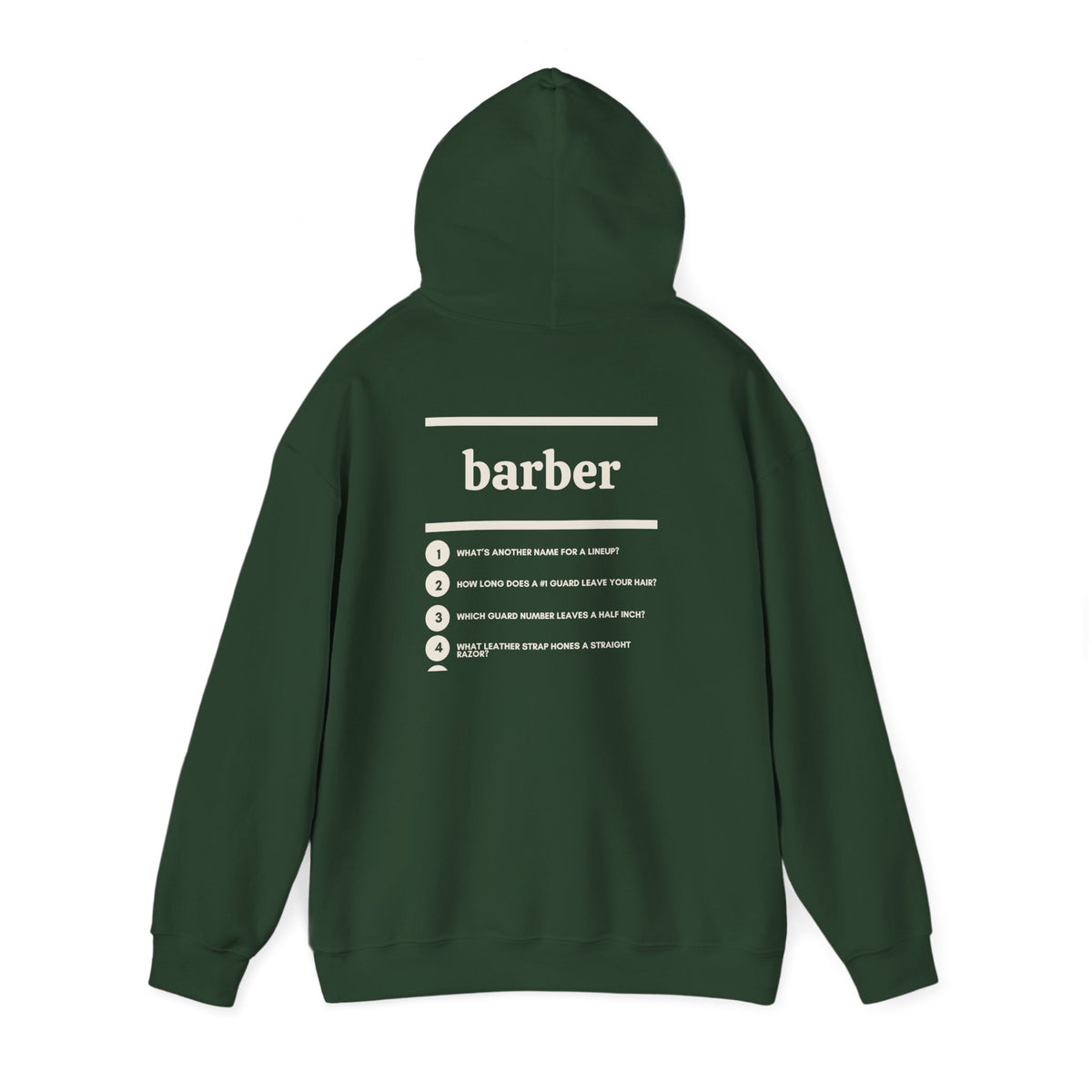 Barber Work Hoodie