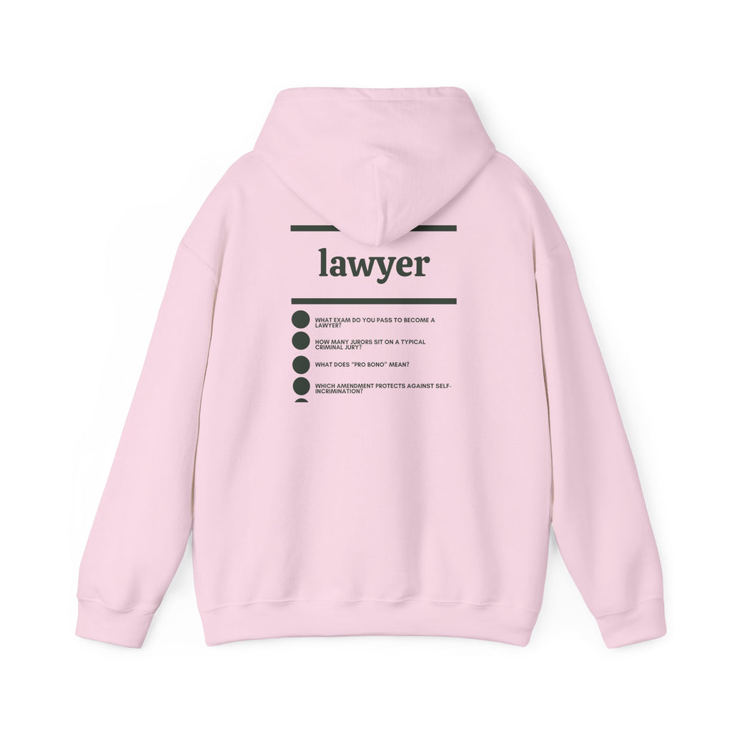 Lawyer Work Hoodie