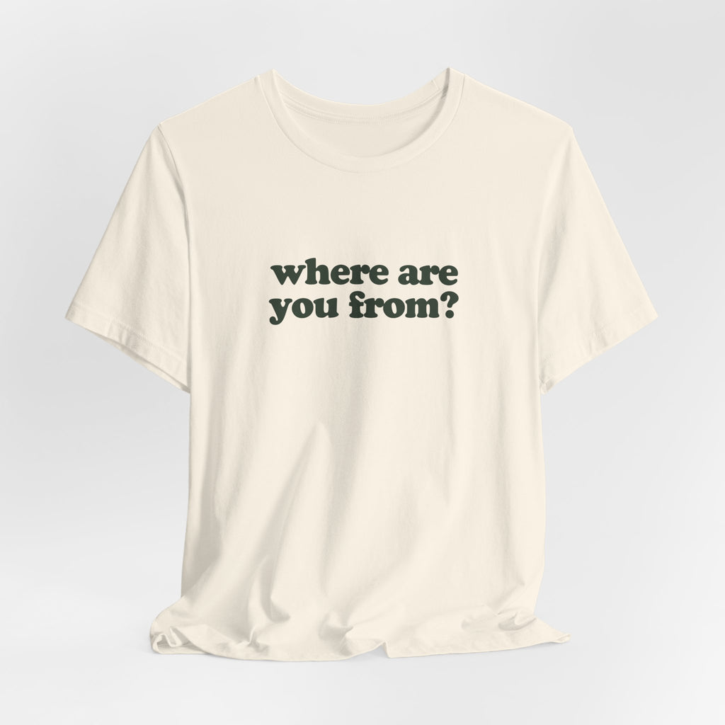 New York Tee – Where Are You From?