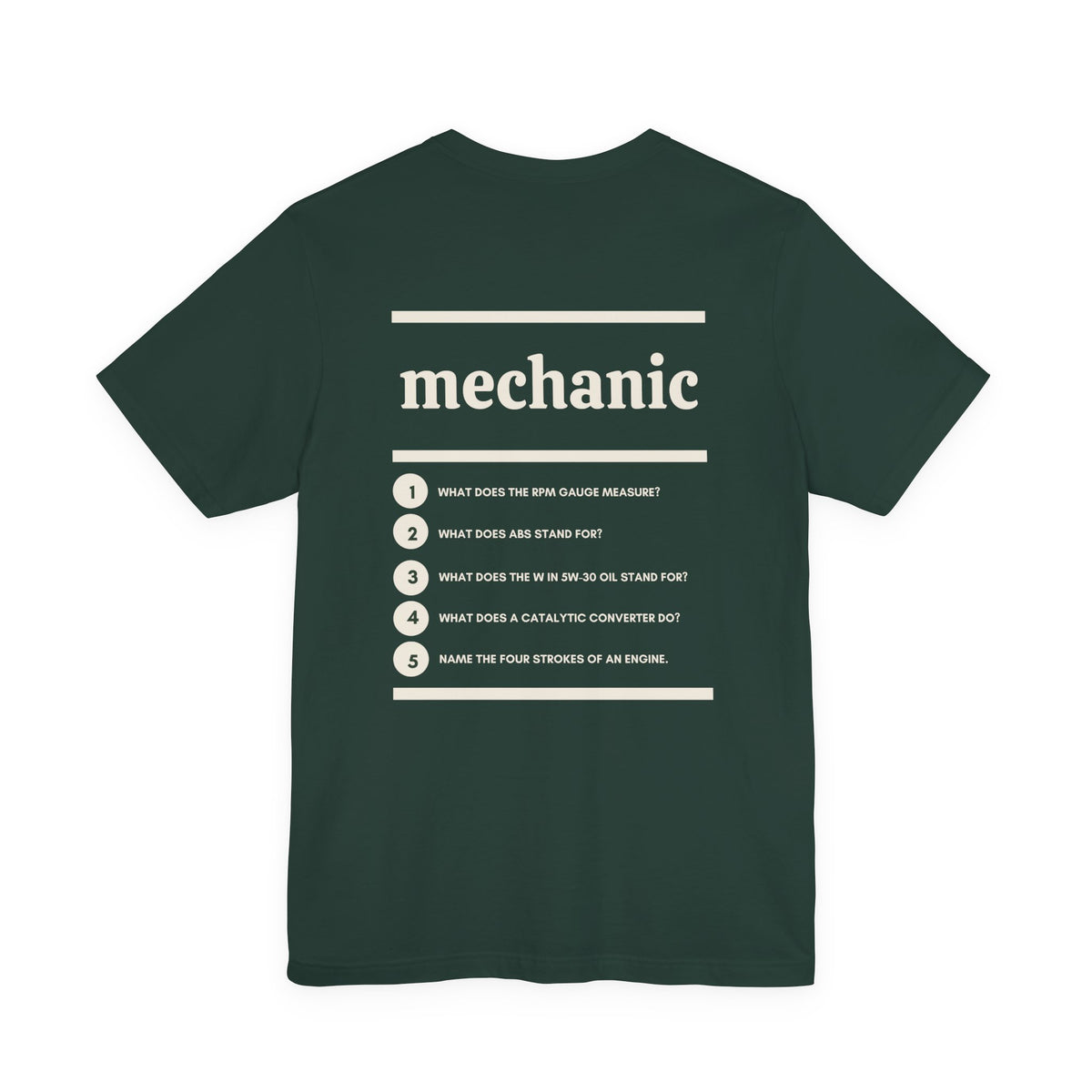 Mechanic Work T-Shirt