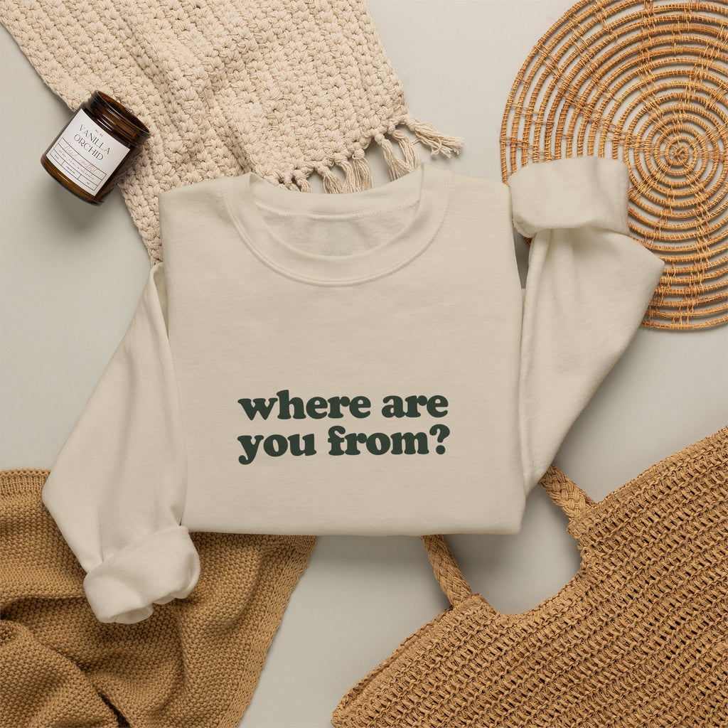 Los Angeles Crewneck – Where Are You From?