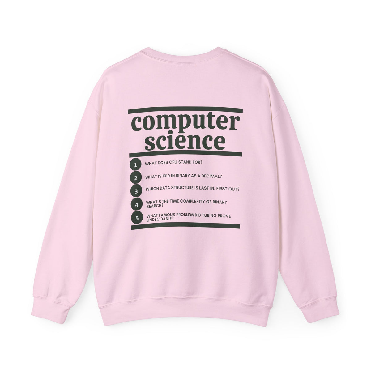Computer Science Major Crewneck
