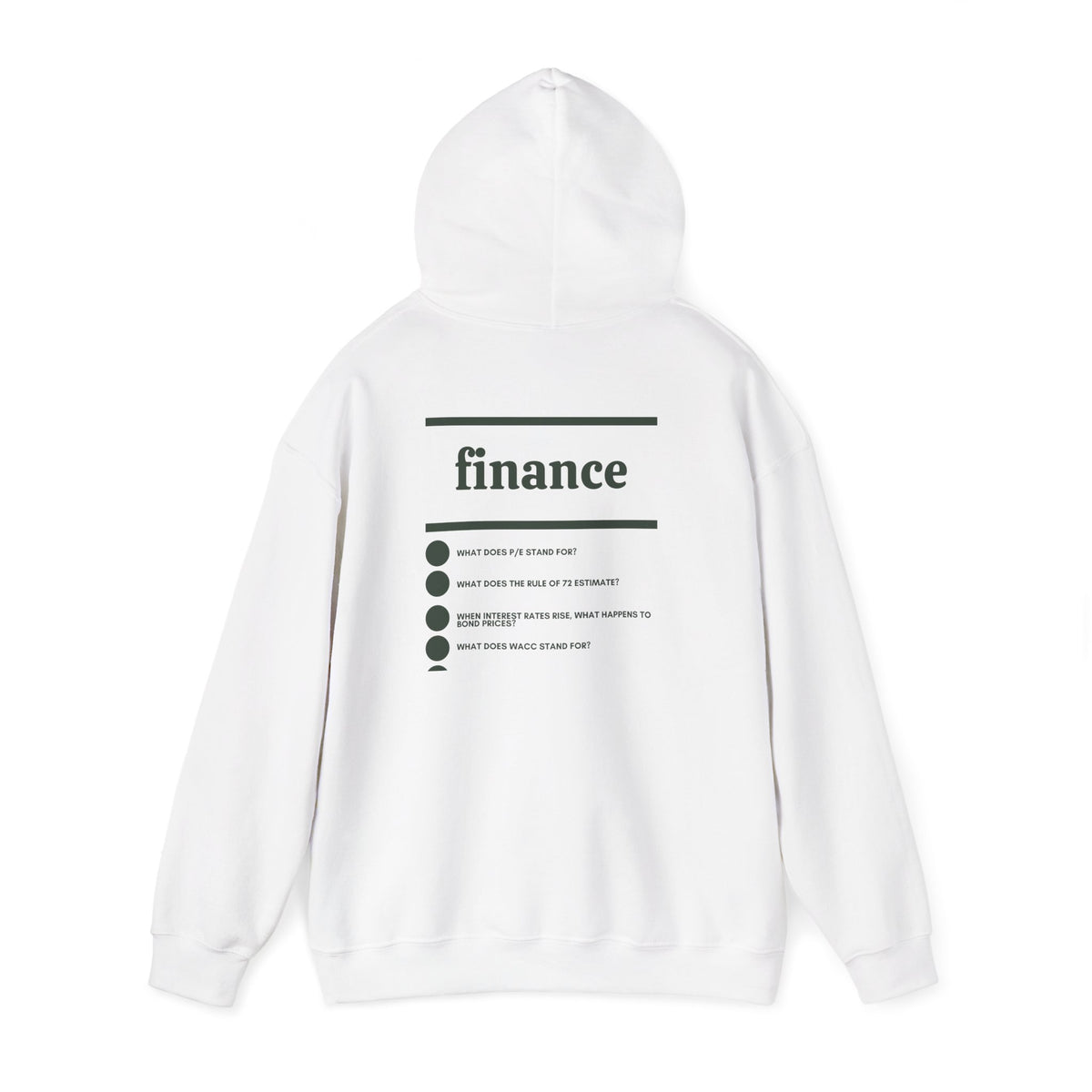 Finance Major Hoodie