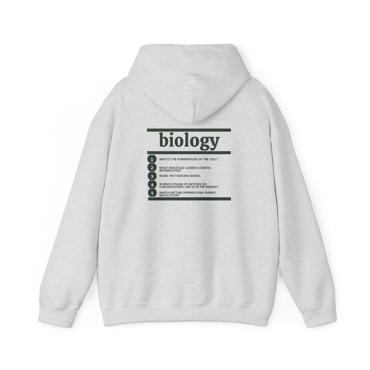 Biology Major Hoodie