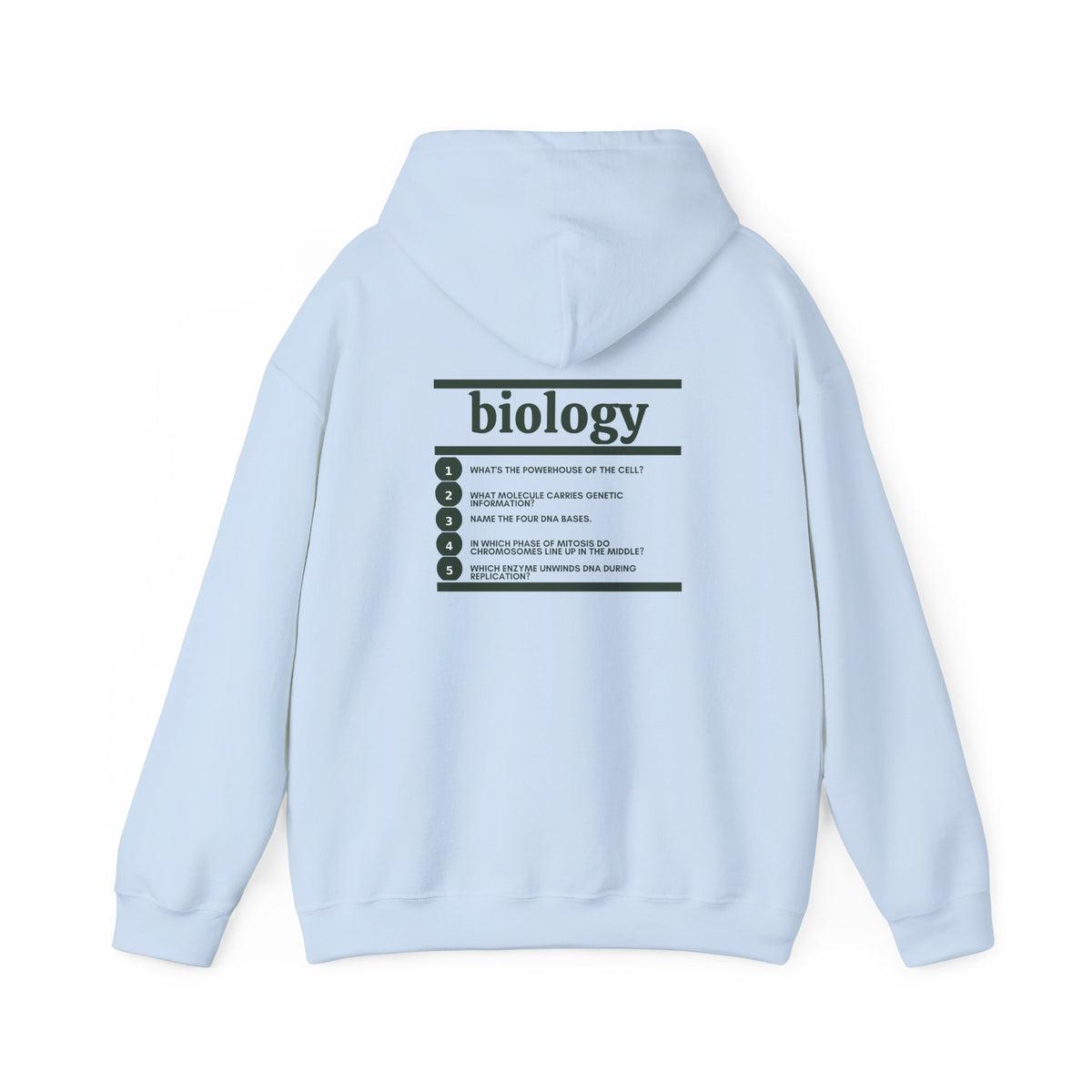 Biology Major Hoodie