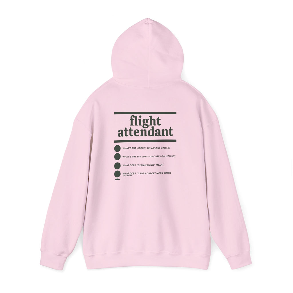 Flight Attendant Work Hoodie