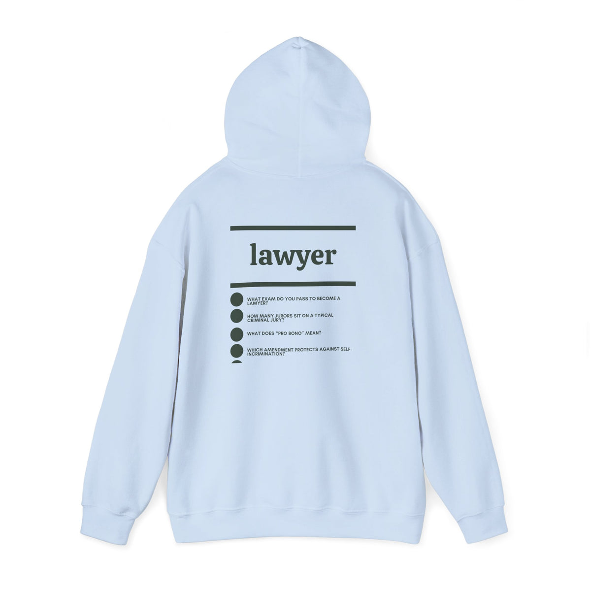 Lawyer Work Hoodie