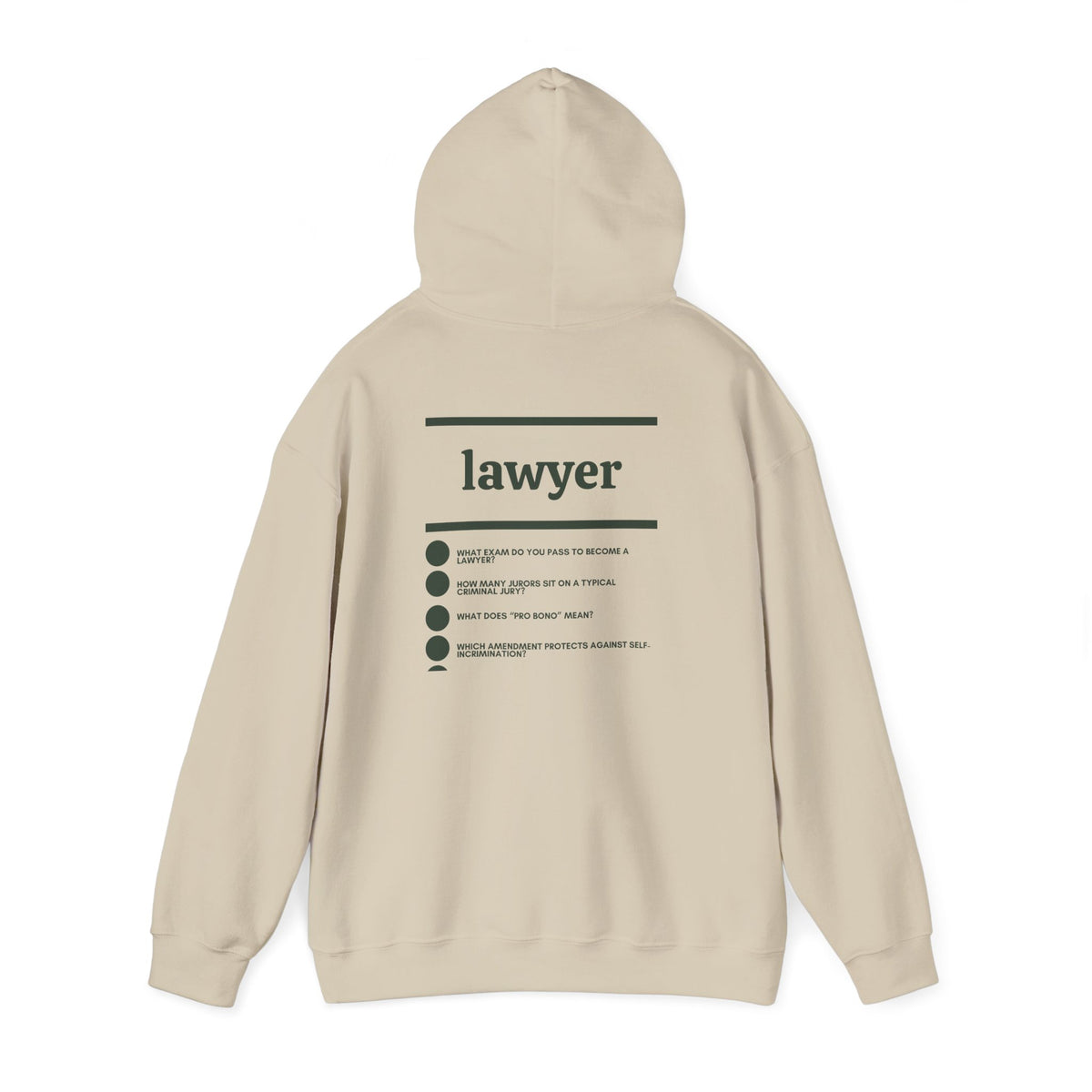 Lawyer Work Hoodie