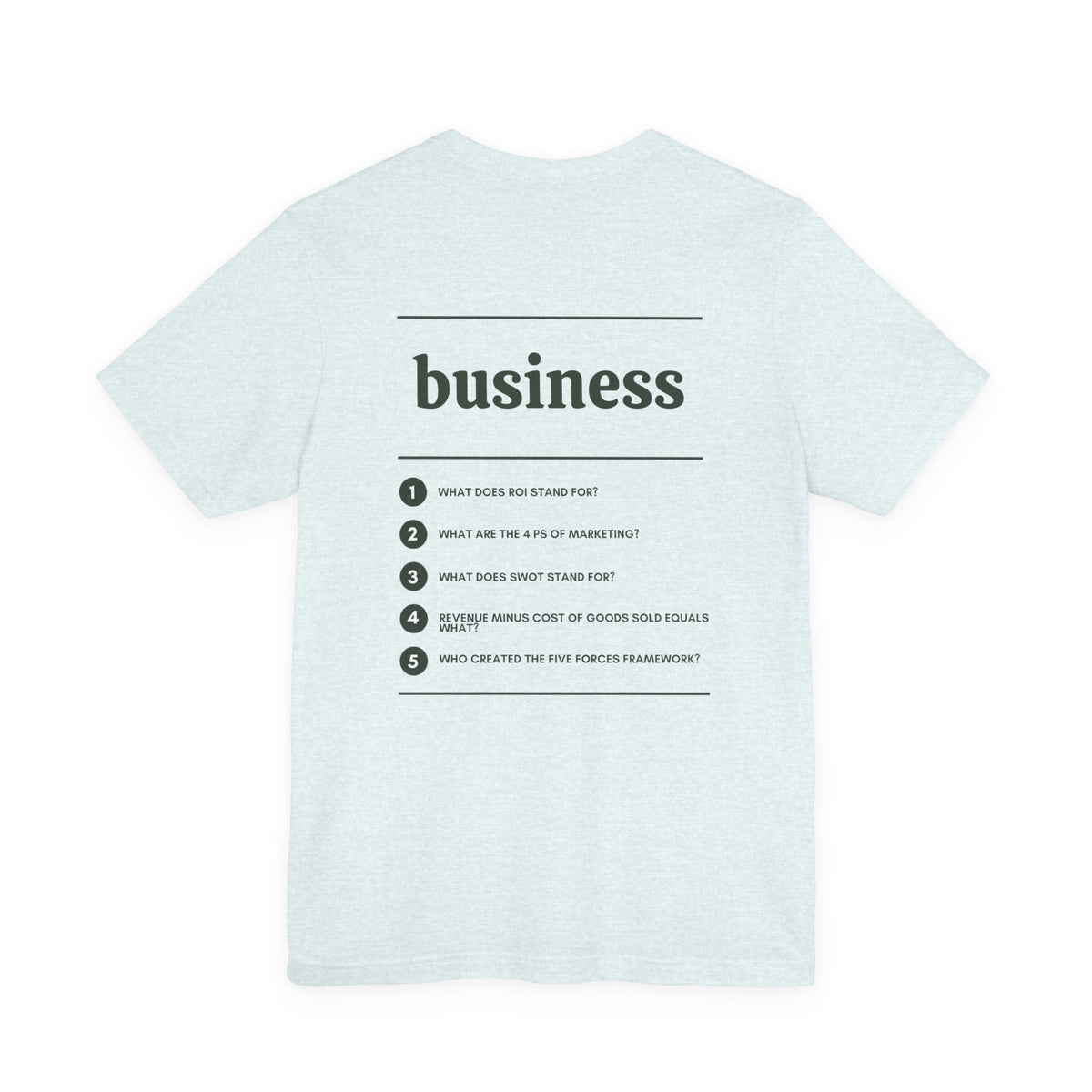 Business Major T‑Shirt