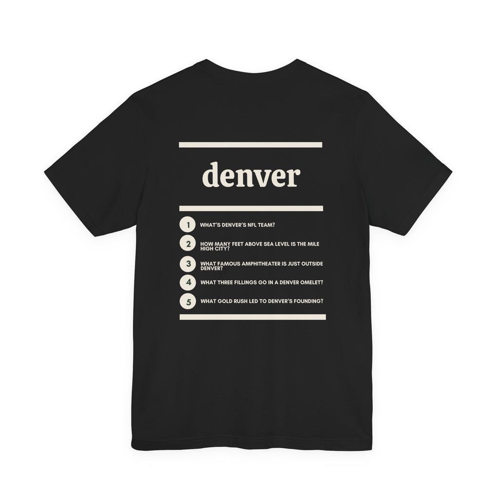 Denver Tee – Where Are You From?