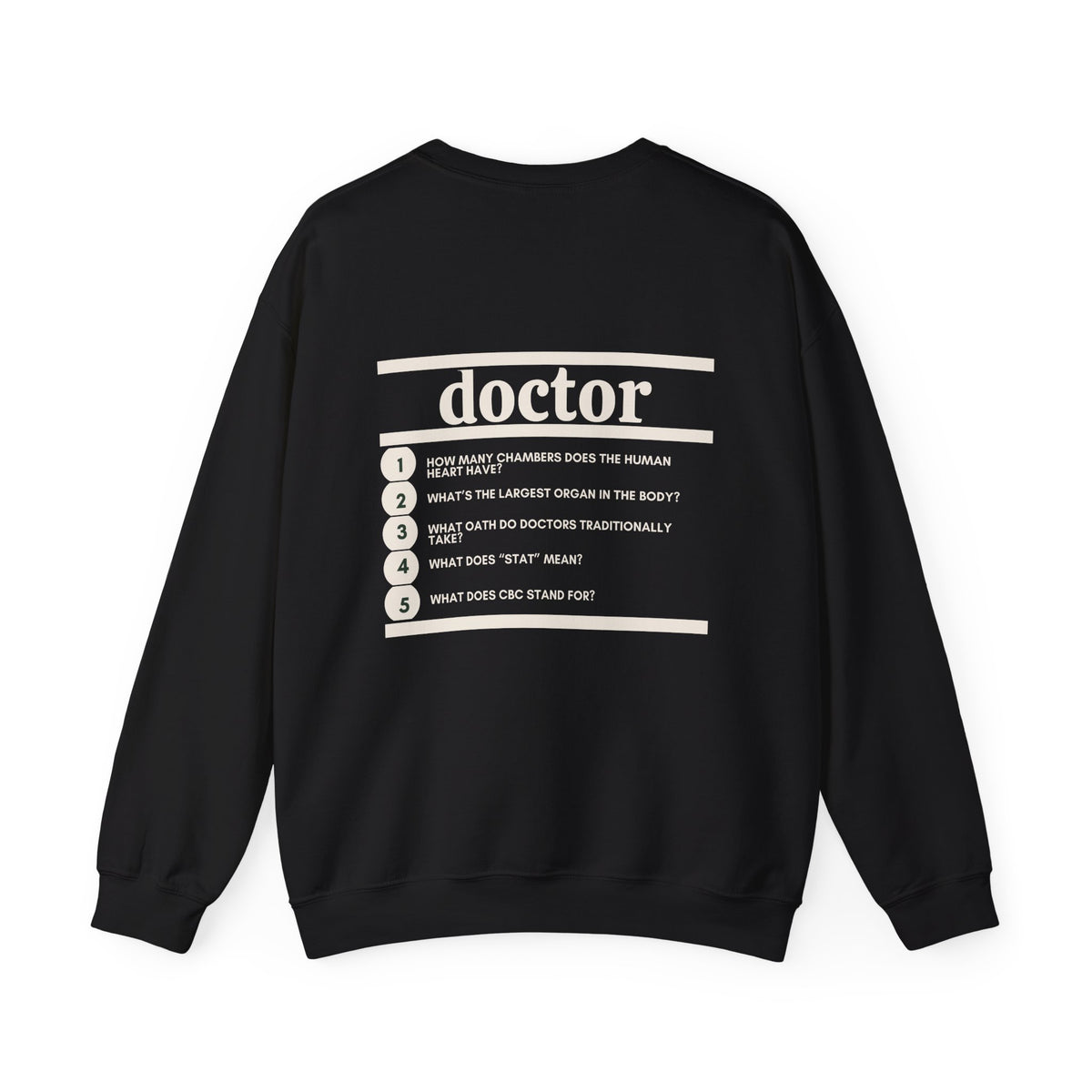 Doctor Work Crewneck