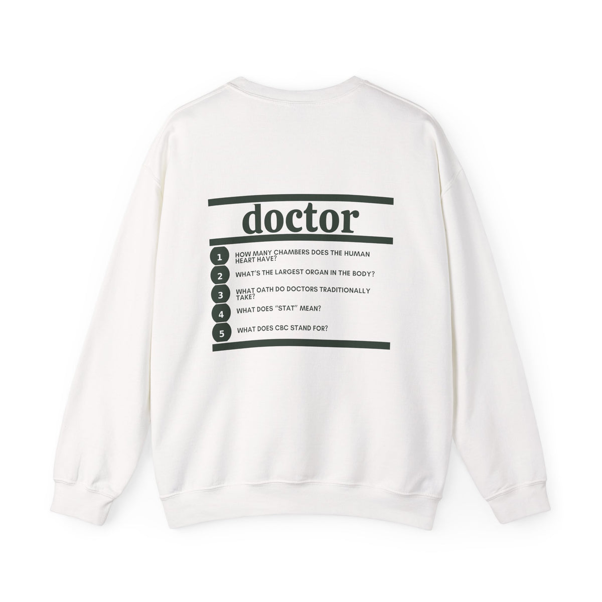 Doctor Work Crewneck