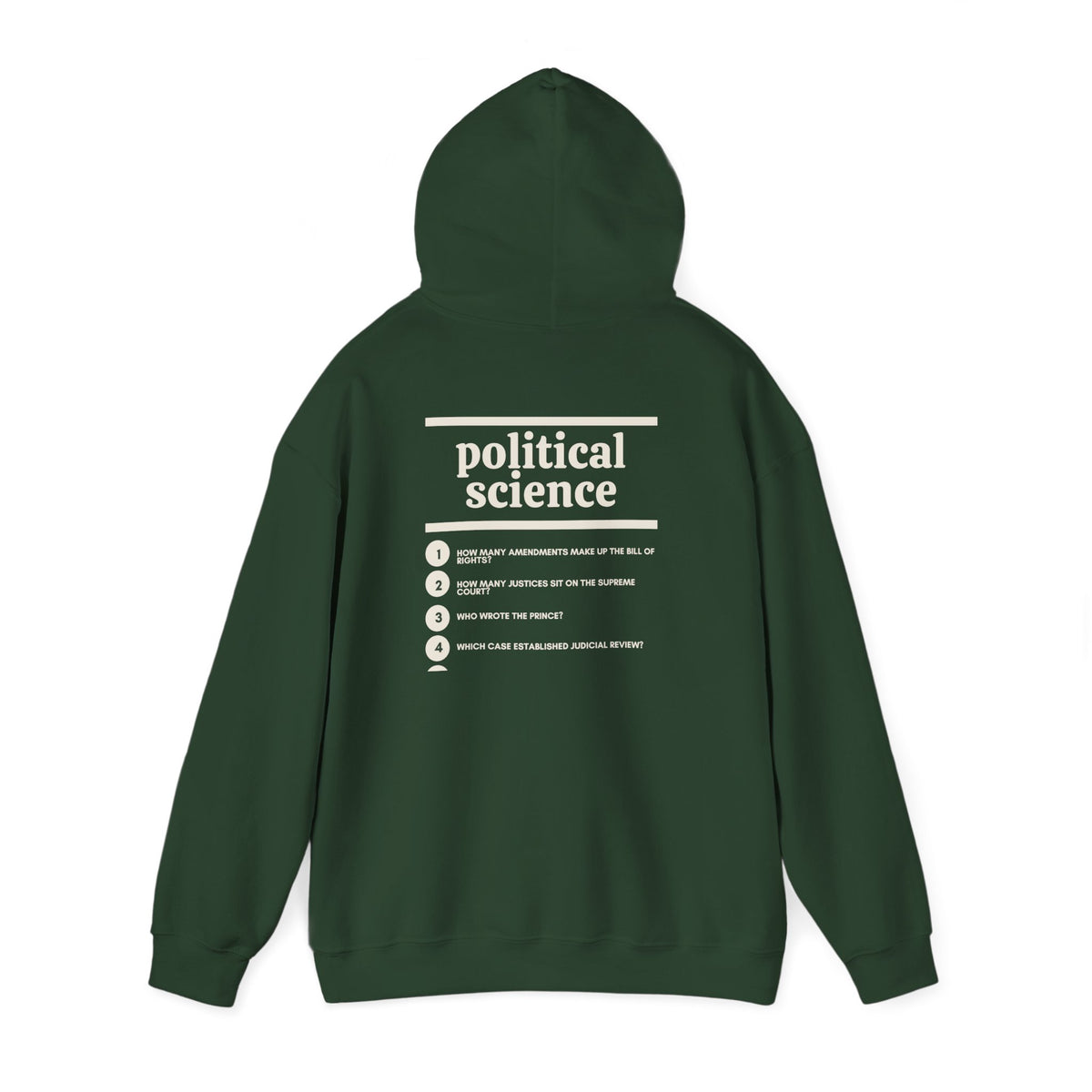 Political Science Major Hoodie