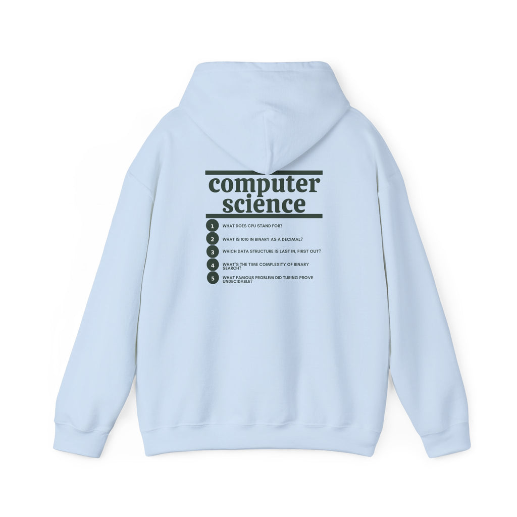 Computer Science Major Hoodie