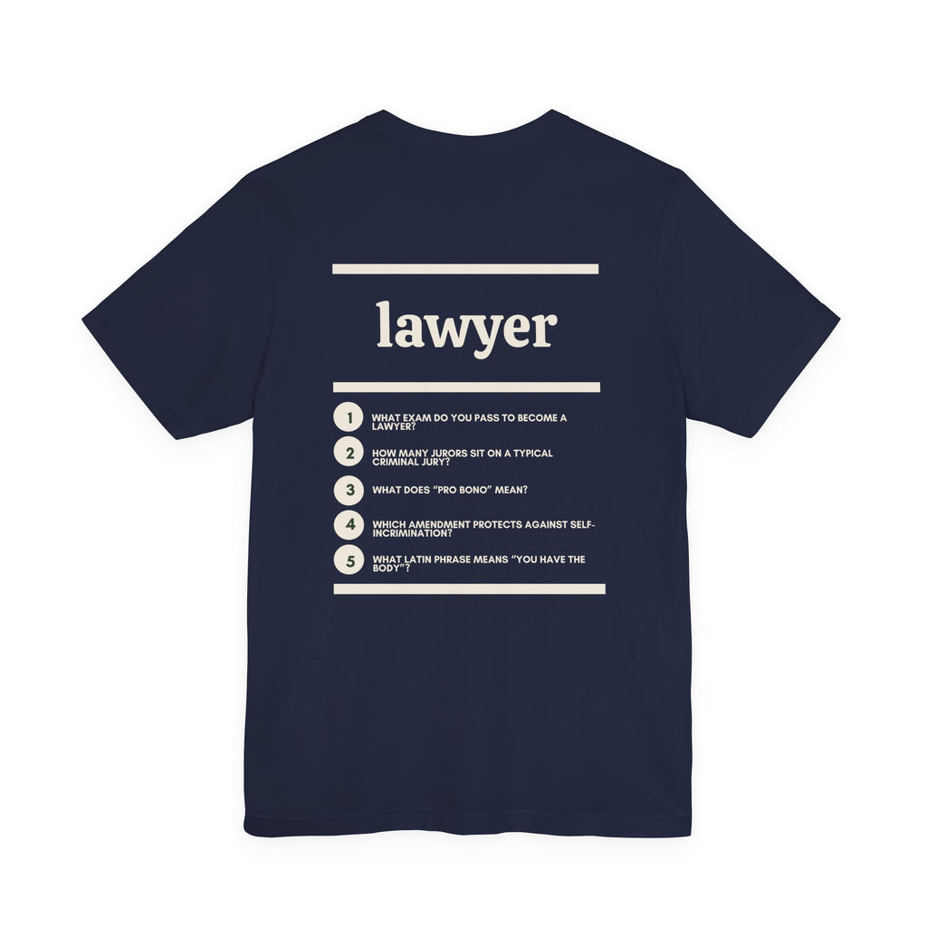Lawyer Work T-Shirt