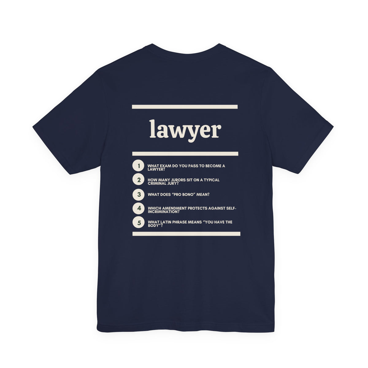 Lawyer Work T-Shirt