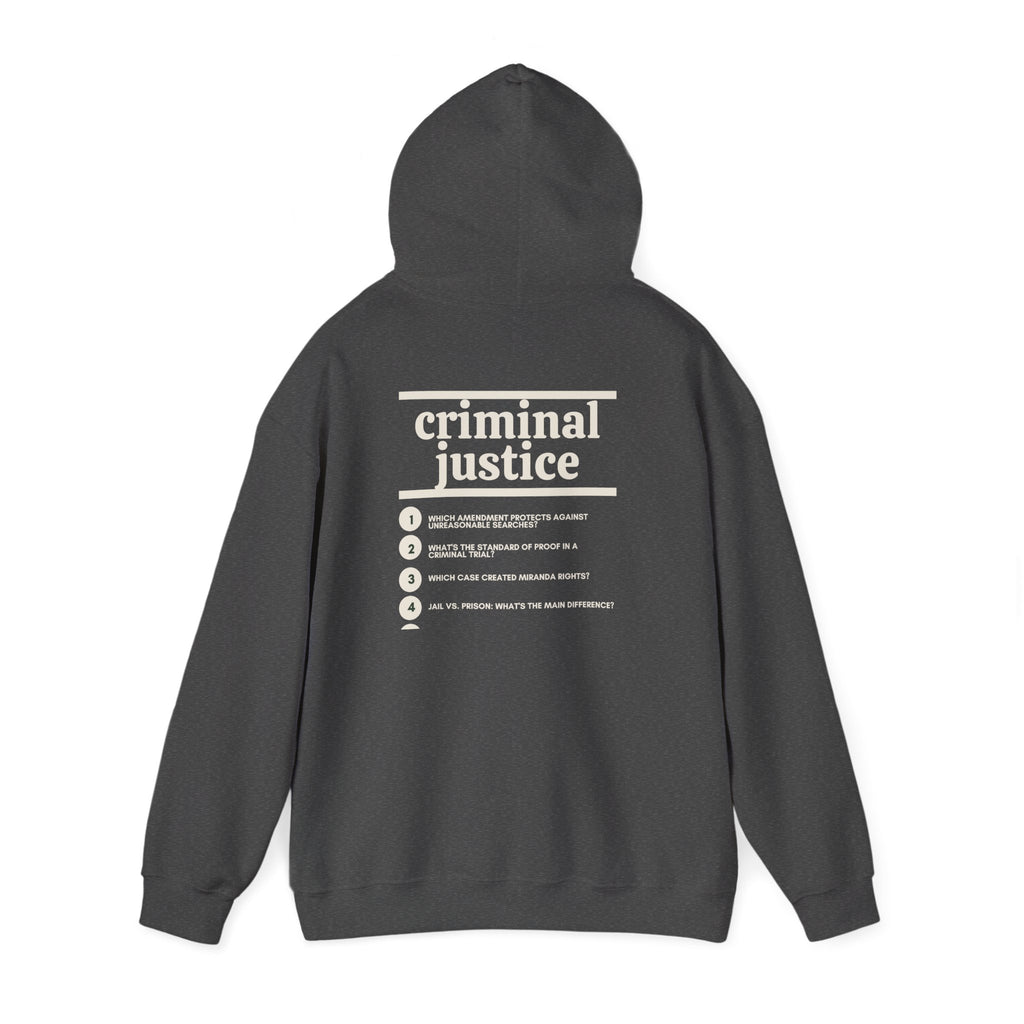 Criminal Justice Major Hoodie