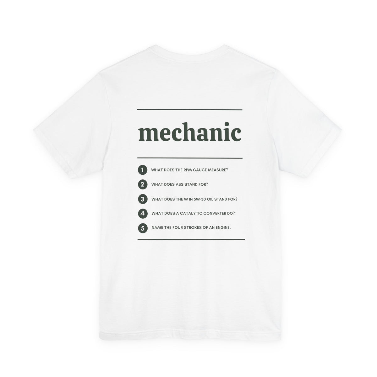 Mechanic Work T-Shirt