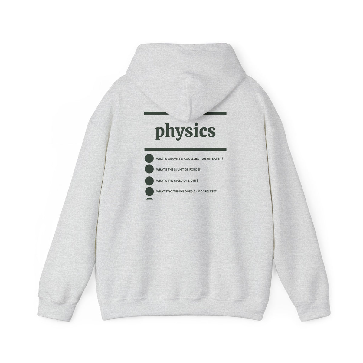 Physics Major Hoodie