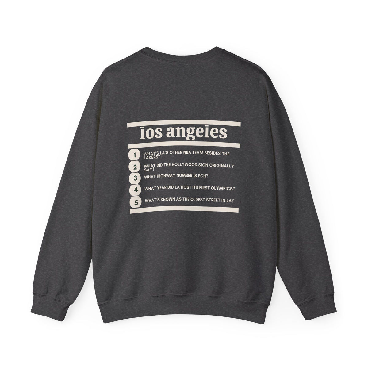 Los Angeles Crewneck – Where Are You From?