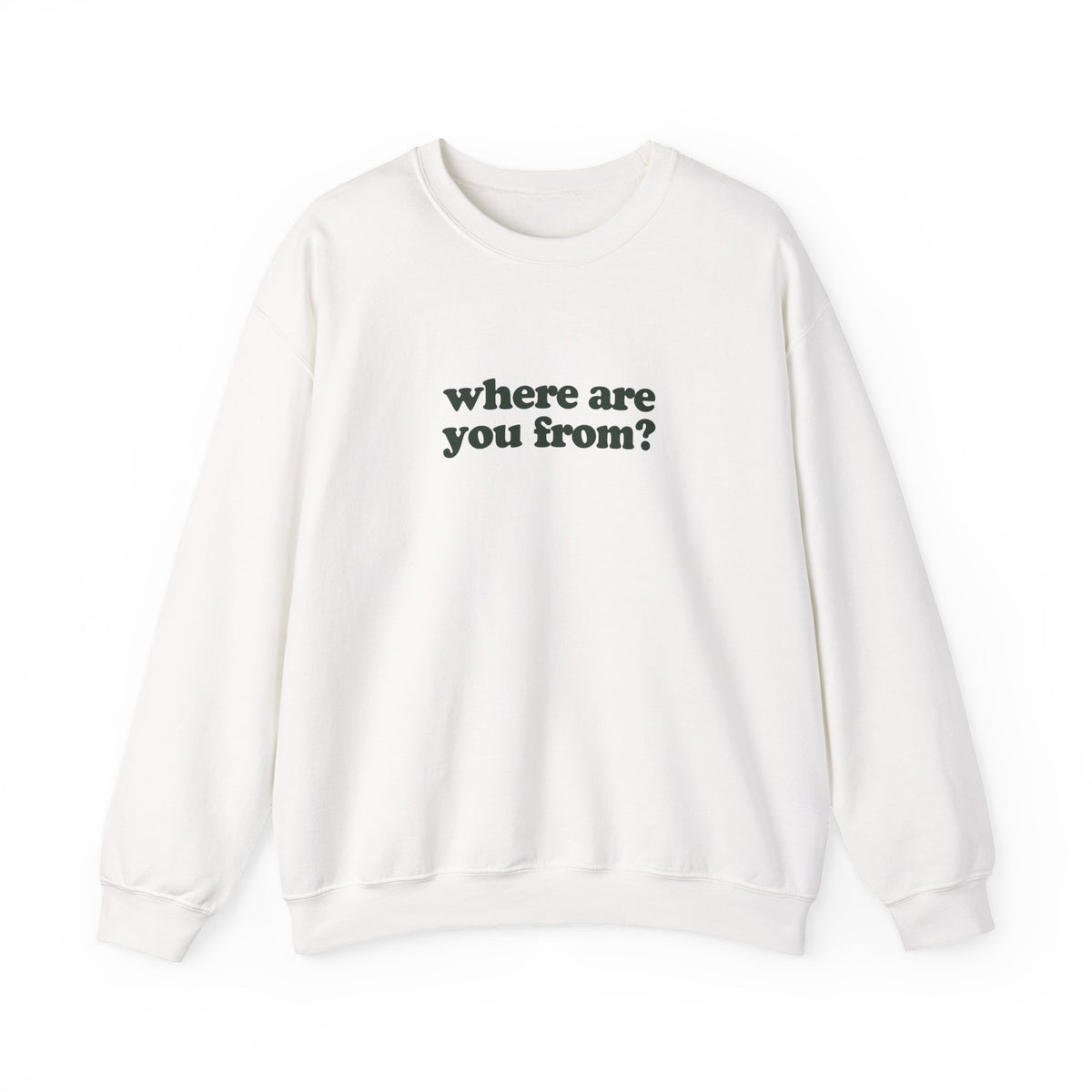 New York Crewneck – Where Are You From?