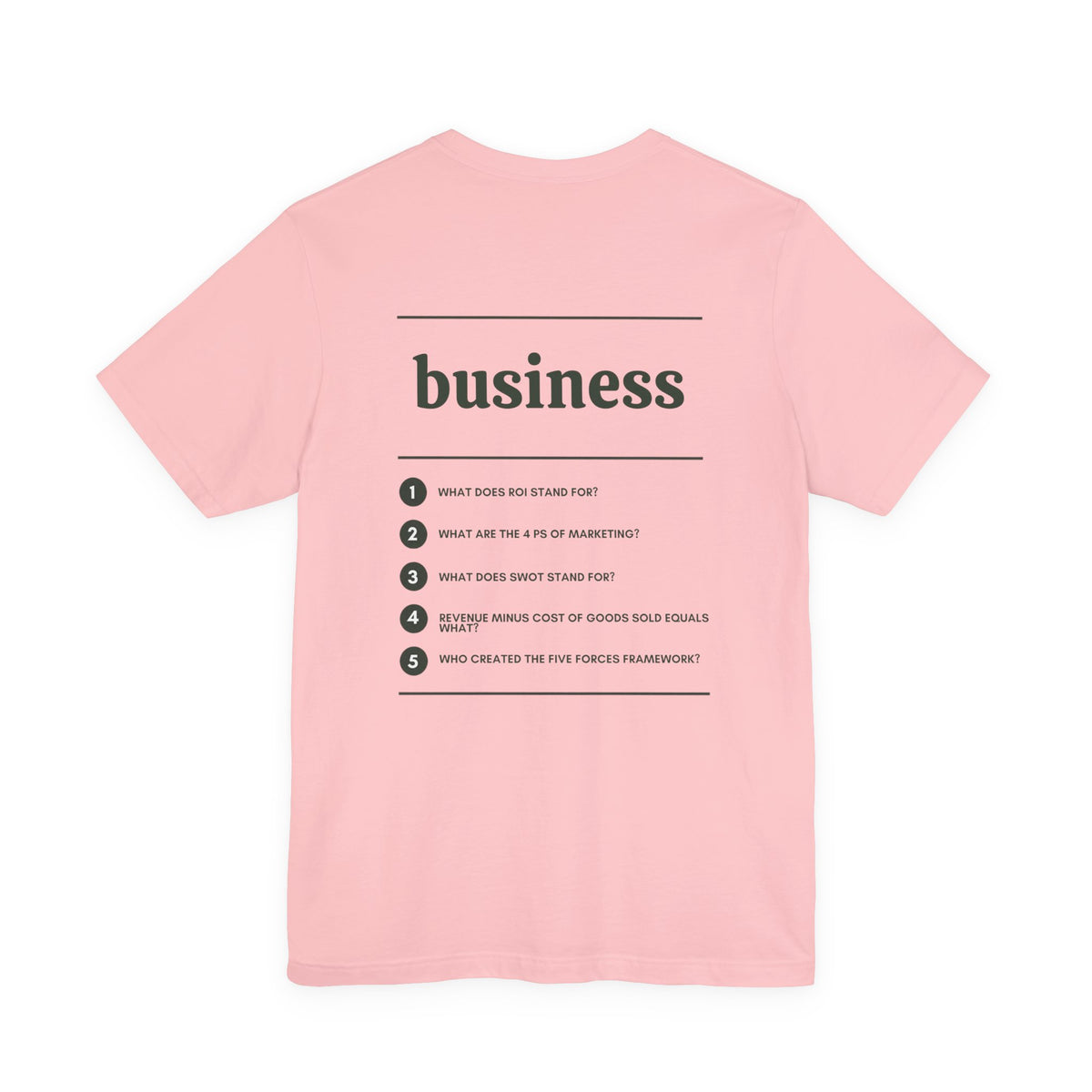 Business Major T‑Shirt