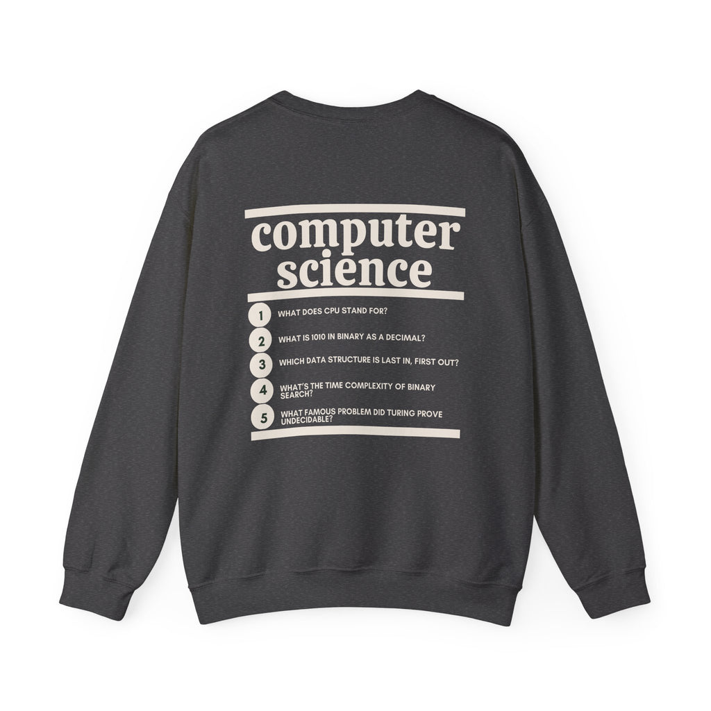 Computer Science Major Crewneck