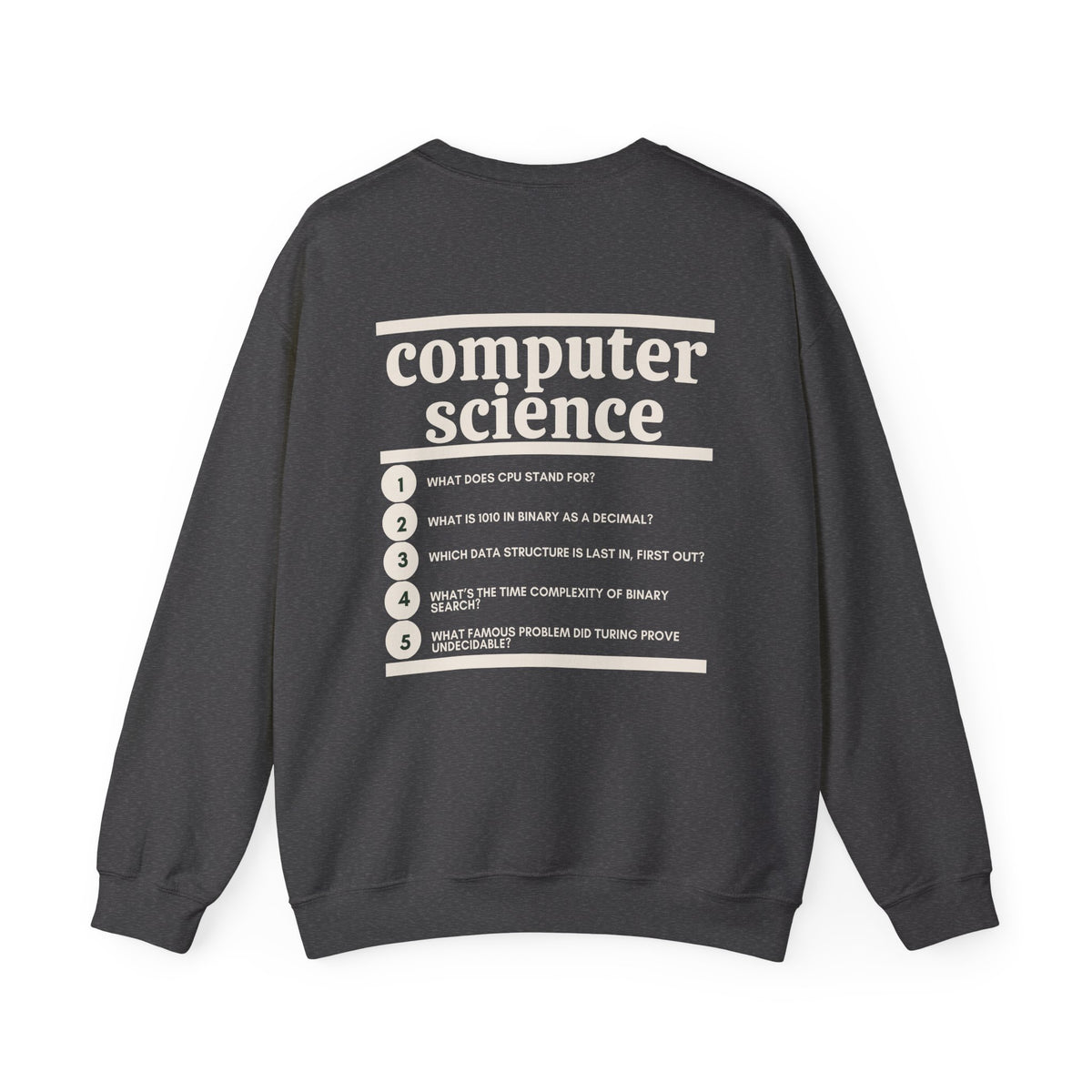 Computer Science Major Crewneck